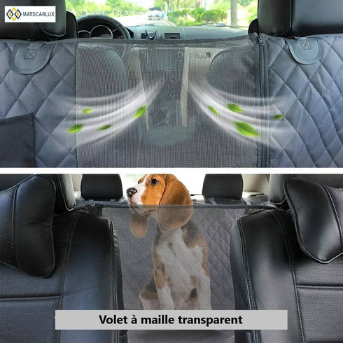Housse Protection Banquette Arrière Chien Imperméable - TPU 600D